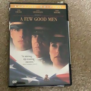 DVD A few good men Special addition watched 1 time. Great movie